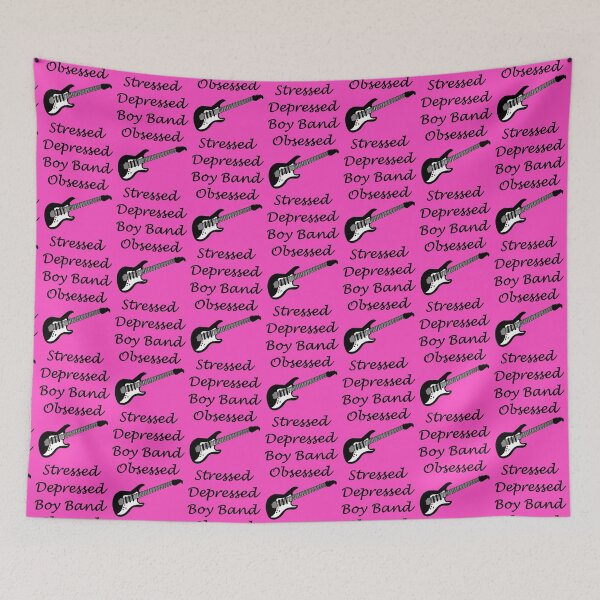 Item preview, Stressed Depressed Boy Band Obsessed designed and sold by MurphyMorganGifts.