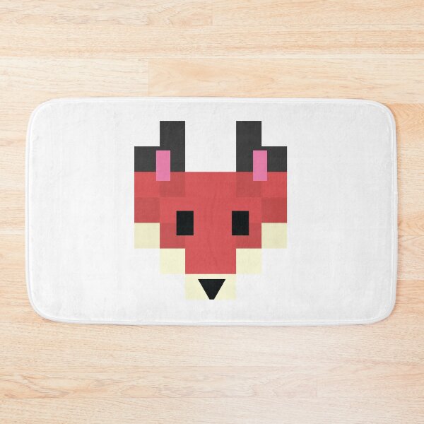 Item preview, Cute 8 bit forest fox vector illustration. Woodland canine head shot pixel art.  designed and sold by Limolida.