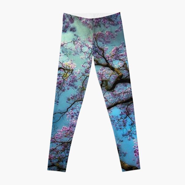 Jacaranda Blooms Leggings
