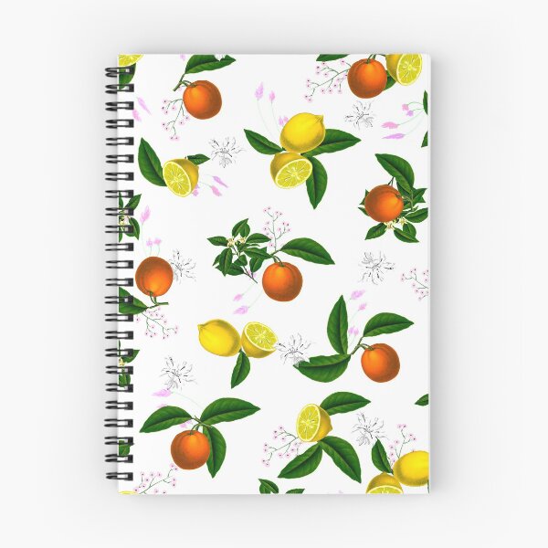 Item preview, Citrus,white flowers ,oranges,lemons,summer pattern designed and sold by MariaMarinova.