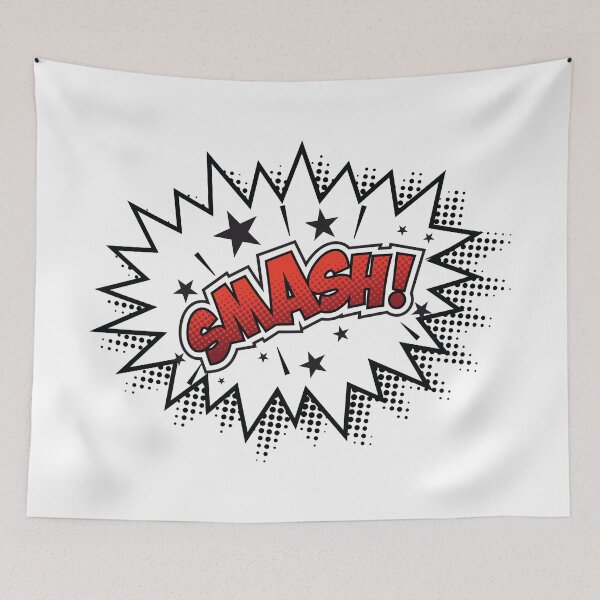 Item preview, Smash Pop Art designed and sold by emphatic.