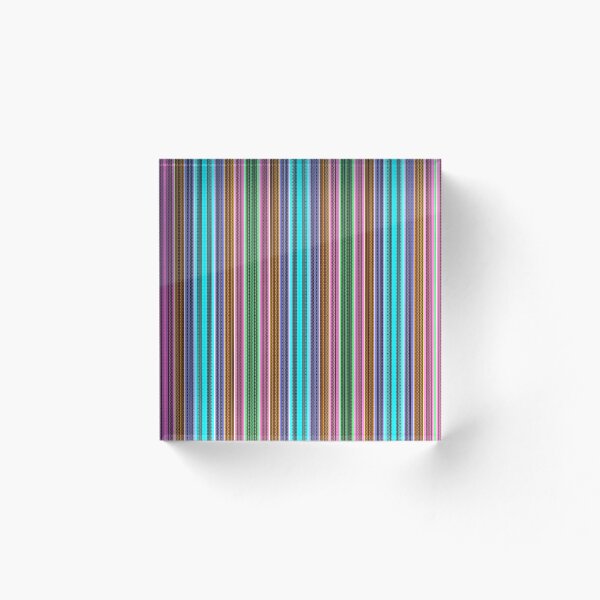 Item preview, Colourful Stripped pattern with subtle black lace designed and sold by siwabudda.