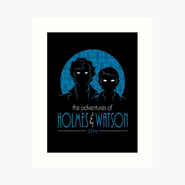 Item preview, The Adventures of Holmes and Watson designed and sold by RyanAstle.