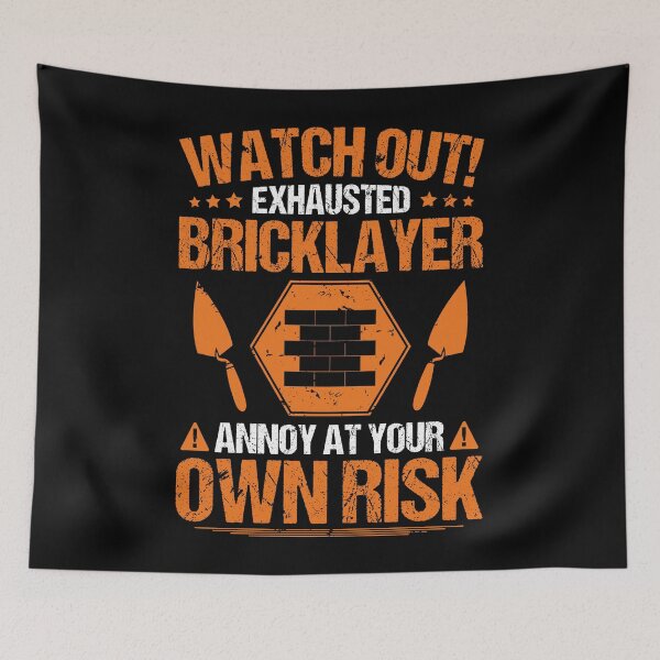 Item preview, Bricklayer/Brickmason/Mason/Building/Gift/Present designed and sold by Krautshirts.