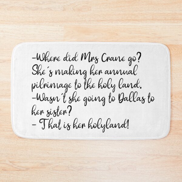 Item preview, Frasier - That is her holy land! designed and sold by Niina  Niskanen.
