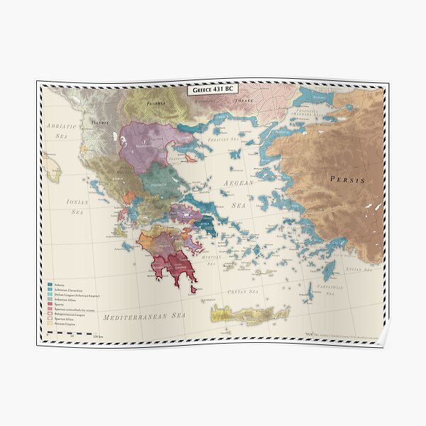 Greece 431 BC Poster