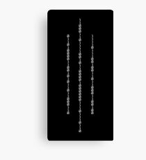 Binary Hello World Canvas Print