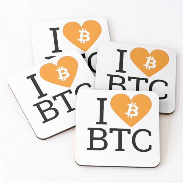 Item preview, I Heart BTC designed and sold by ColoCryptonaut.