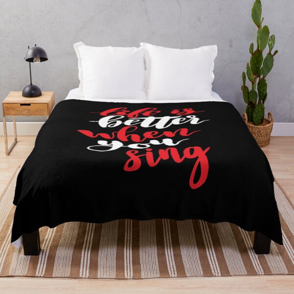 Item preview, Life is Better When You Sing. Love Singing Happy designed and sold by ProjectX23.