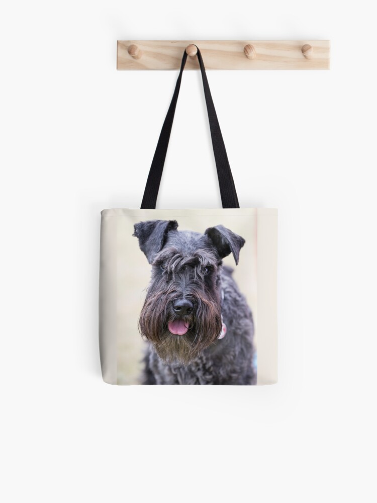 schnauzer tote bag