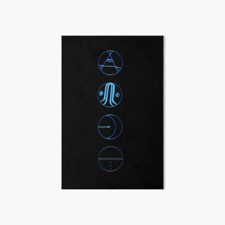 5 seconds of summer symbols Art Board Print