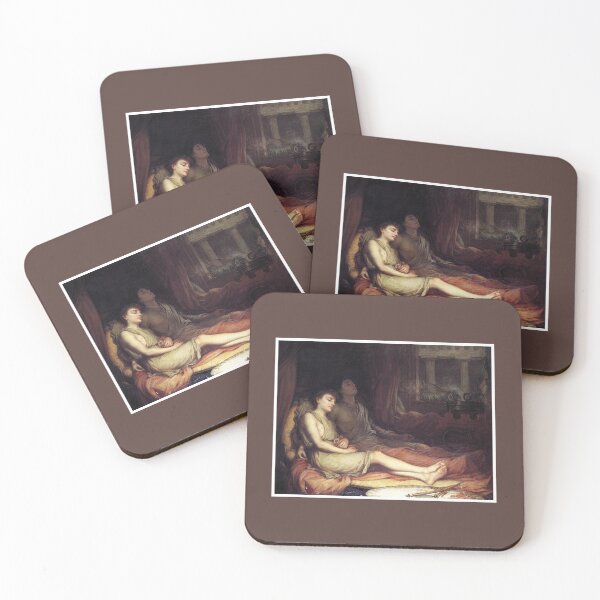 Item preview, Sleep and His Half Brother Death (1874) By J W Waterhouse designed and sold by knightsydesign.