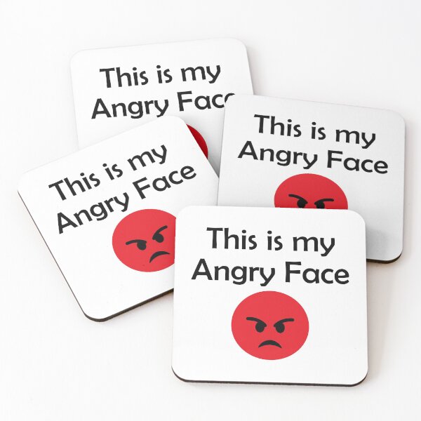 Item preview, This is my Angry face novelty Funny designed and sold by Shoebob.