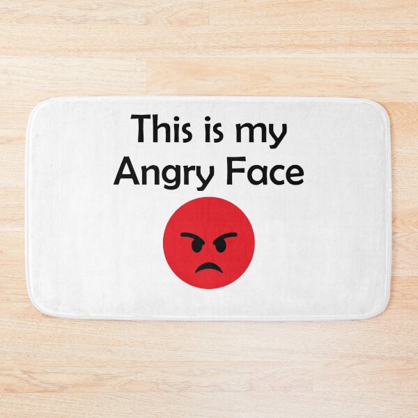 Item preview, This is my Angry face novelty Funny designed and sold by Shoebob.