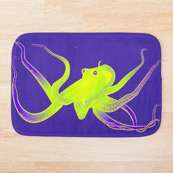 Item preview, neon octopus designed and sold by Gartenfreund.