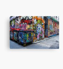 The Graffiti Canvas Print