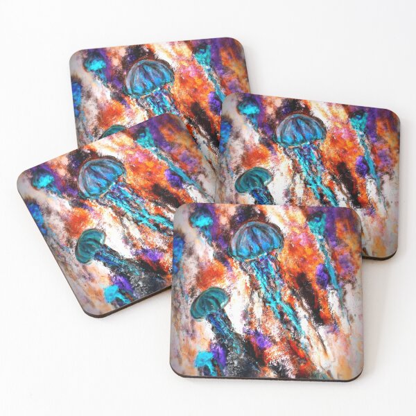 Item preview, Jellyfish Jump Electric designed and sold by lyndseyart.