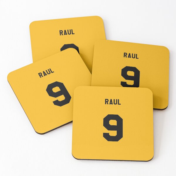 Item preview, Raul Number 9 Shirt designed and sold by FootballArcade.