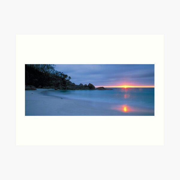 Sunrise - Little Waterloo Bay Art Print