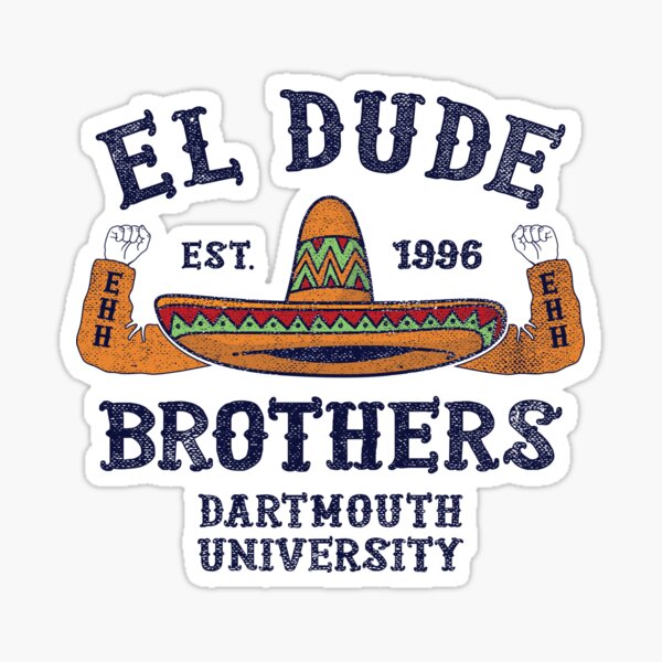 Peep Show - El Dude Brothers Sticker