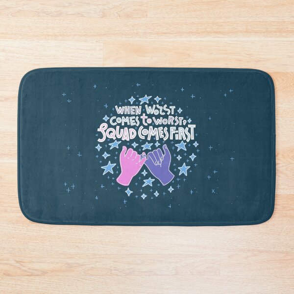 Item preview, When Worst Comes To Worst, The Squad Comes First designed and sold by Natalia Mikhaleva.