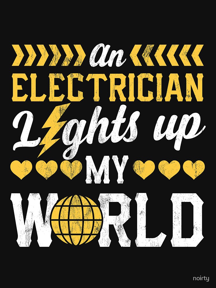 "Elektriker Frau Geschenke Lustige Elektrizität Wortspiel" TShirt von
