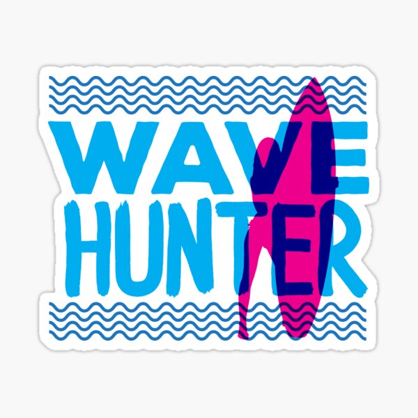 Aperçu de l'œuvre ☻ WAVE hunter ☻ style de surimpression de surf rétro ✔ créée et vendue par Naumovski.