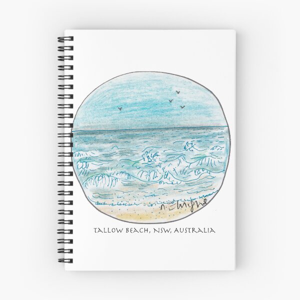 Item preview, Tallow Beach, NSW, Australia designed and sold by Nancie-Lane.