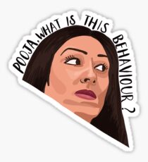 Pooja, What is This Behaviour? Sticker