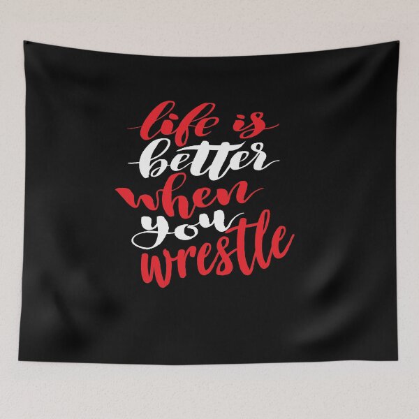 Item preview, Life Is Better When You Wrestle High School Wrestling Scholastic Wrestler designed and sold by ProjectX23.