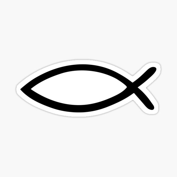 ichthys-the-jesus-fish-sticker-by-sweetsixty-redbubble