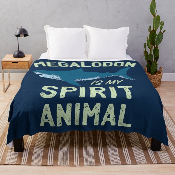 Item preview, Megalodon is my Spirit Animal designed and sold by IncognitoMode.