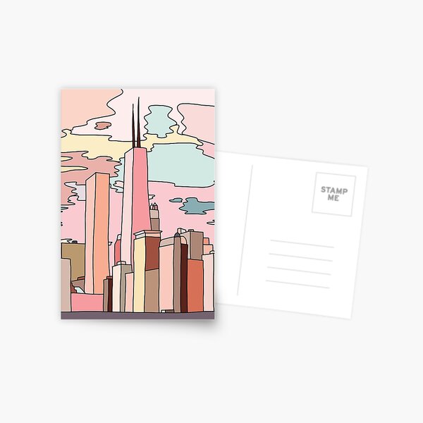 Item preview, Chicago sunset by Sasa Elebea designed and sold by Sabrina Brugmann.