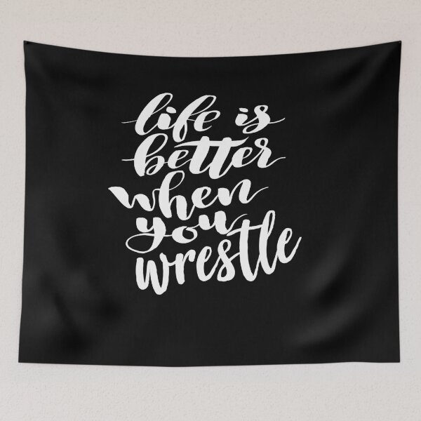 Item preview, Life Is Better When You Wrestle High School Wrestling Scholastic Wrestler designed and sold by ProjectX23.