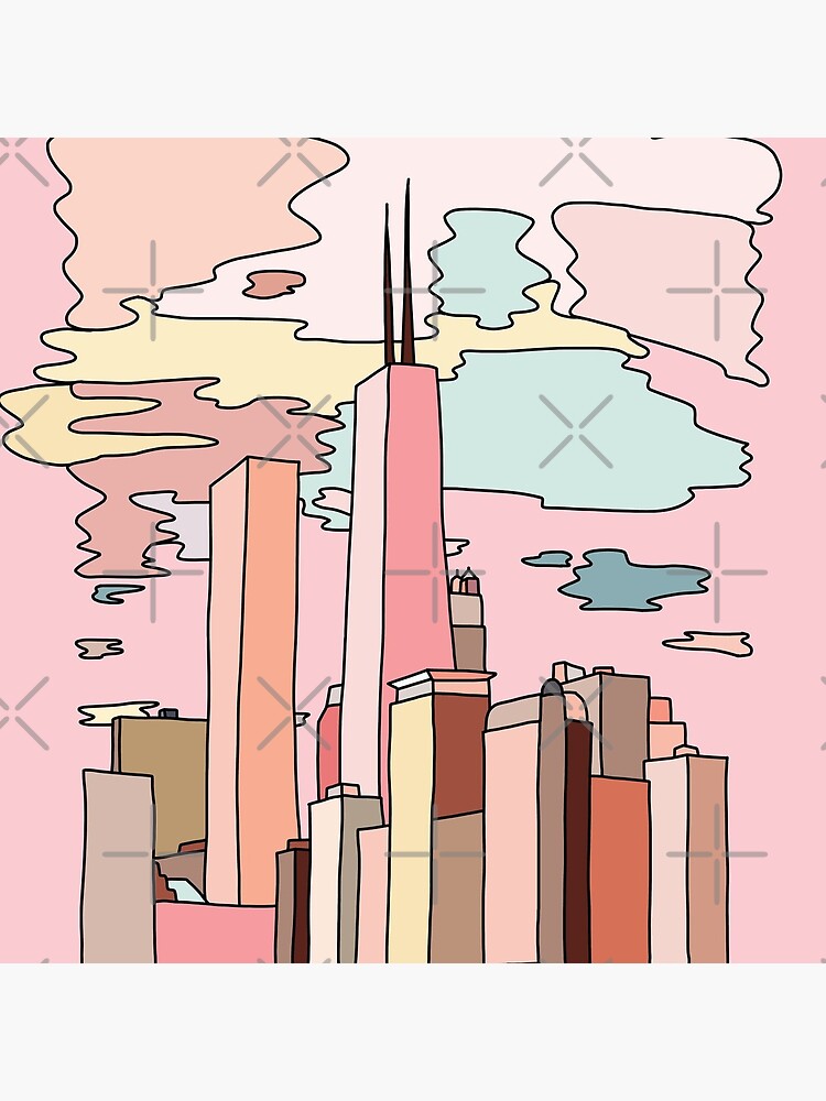 Chicago sunset by Sasa Elebea by elebea