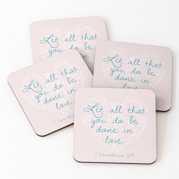 Item preview, Done in Love - 1 Corinthians 16:14 designed and sold by TheFaithful.