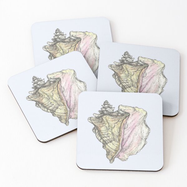 Item preview, Conch designed and sold by SerenSketches.