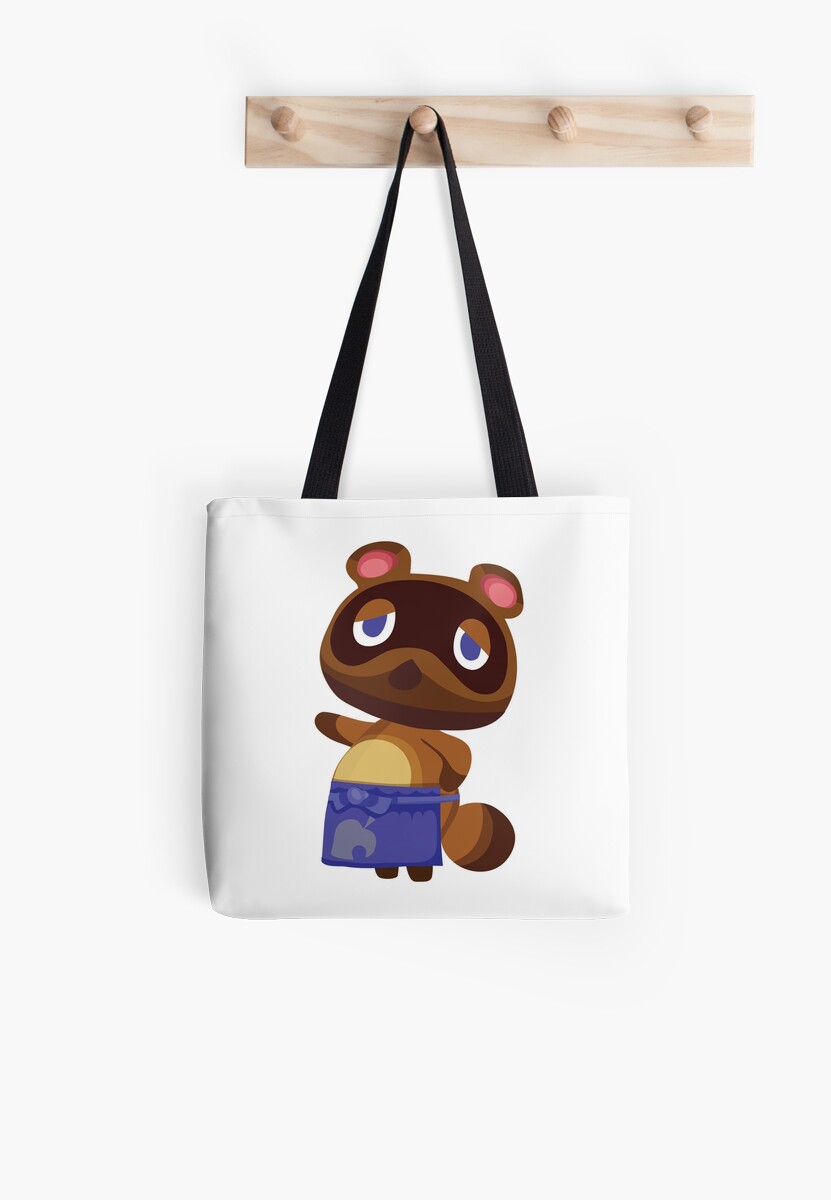 Download "Tom Nook Animal Crossing Print Vector" Tote Bag by niymi ...