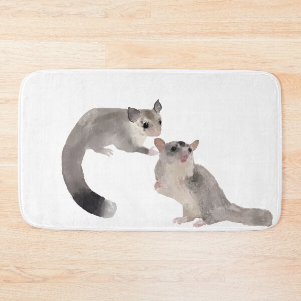 Item preview, Sugar Gliders- Standard Grey and Whiteface Pair designed and sold by LordGraceArt.