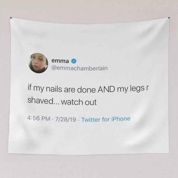 Item preview, Emma Chamberlain designed and sold by Leila Sayan.