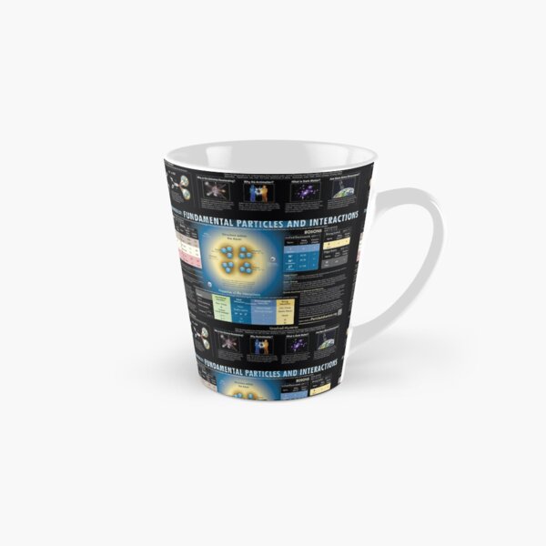 Educational Poster: The Standard Model of Fundamental Particles and Interactions Tall Mug