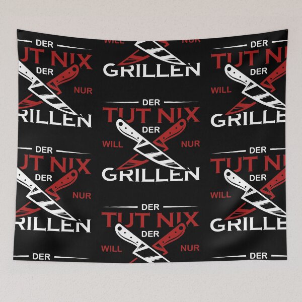 Artikelvorschau, BBQ Grill grillen chillen Grillmeister grillt Grillsaison Geschenk  entworfen und verkauft von Mark Sukra.