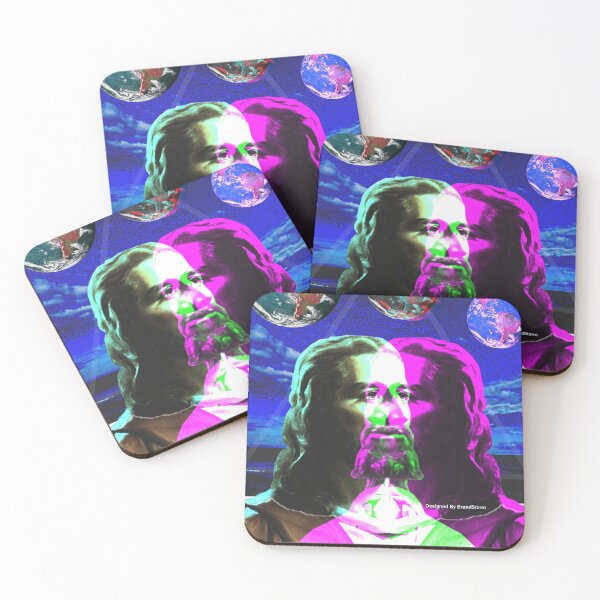 Item preview, Lo-Fi Beats Faith Aesthetic Abstract Jesus Collage Art designed and sold by BrandStorm.