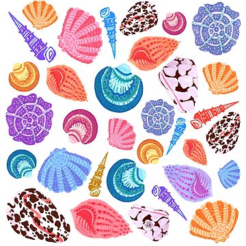 Artwork thumbnail, Shell pattern (large) by Gypsopani
