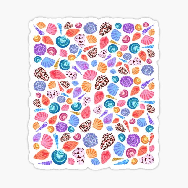 Shell pattern (small) Sticker