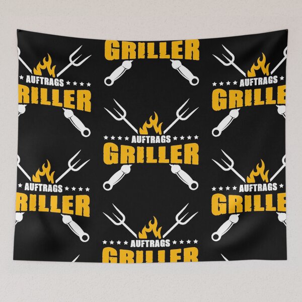 Artikelvorschau, BBQ Grill grillen chillen Grillmeister grillt Grillsaison Geschenk  entworfen und verkauft von Mark Sukra.