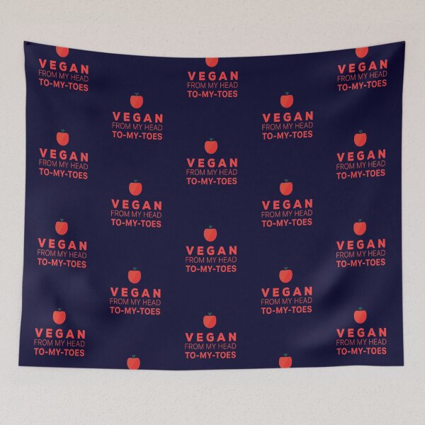Item preview, Vegan From My Head To My Toes - Tomatoes Pun designed and sold by madtoyman.
