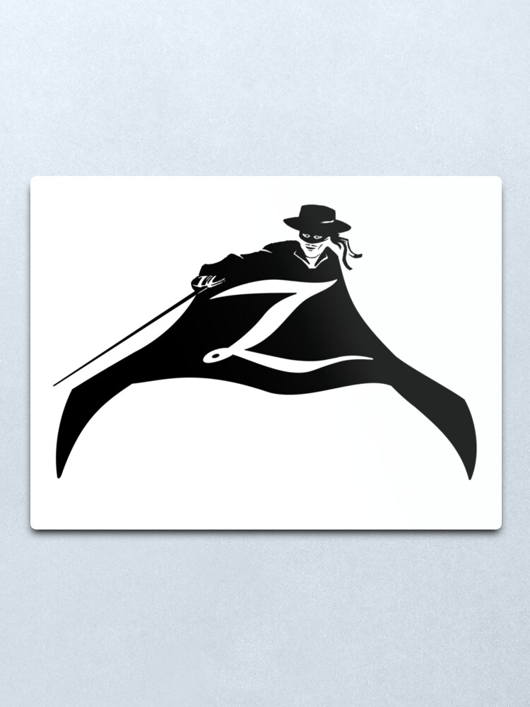 Zorro - Z | Metal Print