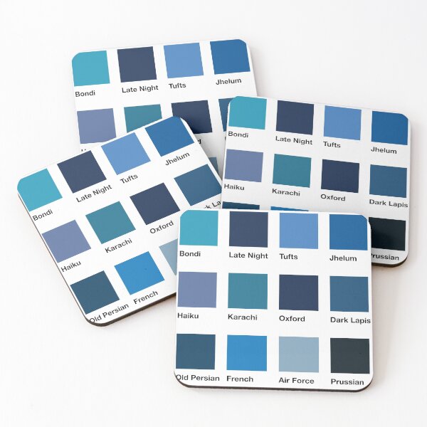 Item preview, Shades of blue designed and sold by mildstorm.