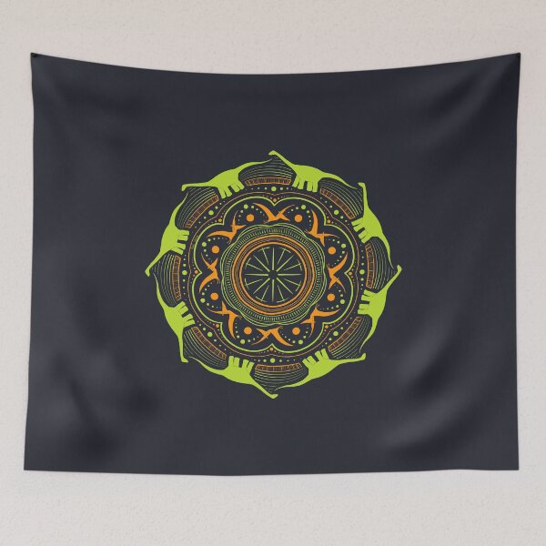 Item preview, Dino-mandala 9 designed and sold by Biskotz.